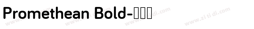 Promethean Bold字体转换